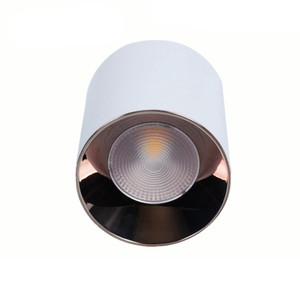 CE cilindro exterior aluminio negro IP54 IP20 10W <span class=keywords><strong>20W</strong></span> techo montado en superficie <span class=keywords><strong>led</strong></span> cob <span class=keywords><strong>downlight</strong></span> - Product Image 2