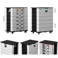 Convertisseur hybride haute tension LP 15kwh 20KWH 30KWH 153.6 V onduleur peut empiler des batteries pour les systèmes de stockage d'énergie domestiques Batterie