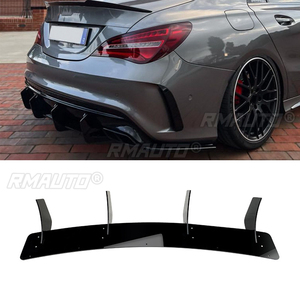 ชุดแต่งลิ้นกันชนหลังรถยนต์สำหรับ Mercedes Benz CLA Class W117 C117 CLA45 AMG Sedan ปี 2016 2017 2018 2019 - Product Image 1