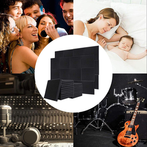 <span class=keywords><strong>Espuma</strong></span> profesional de alta densidad para estudio de grabación, <span class=keywords><strong>espuma</strong></span> absorbente de sonido a prueba de fuego - Product Image 2