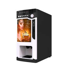 <span class=keywords><strong>Distributeur</strong></span> <span class=keywords><strong>de</strong></span> boissons instantanées entièrement automatique : 3 saveurs au choix, <span class=keywords><strong>distributeur</strong></span> <span class=keywords><strong>de</strong></span> gobelets intégré et accepteur <span class=keywords><strong>de</strong></span> billets/pièces - Product Image 1