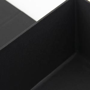 صناديق أحذية مغناطيسية صديقة للبيئة للتغليف، صندوق تخزين أحذية رياضية أسود - Product Image 5