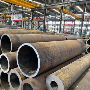 Solide et fiable Q345 <span class=keywords><strong>tube</strong></span> rond en <span class=keywords><strong>acier</strong></span> sans soudure en métal laminé à chaud - Product Image 2