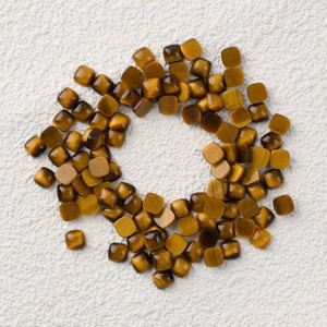Pietre Naturali di Occhio di Tigre Giallo su Misura, Cabochon di Alta Qualità, Personalizzazione in Lotti, Fornitore di Gemme - Product Image 3