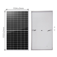 Panel Solar Fotovoltaico de Vidrio Simple de 415W, Módulos de Alta Eficiencia para Sistemas Solares