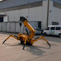 Grue araignée 1T pour l'entretien intérieur, équipement de levage compact, sûr et flexible