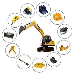 Excavadora de motor personalizable de fábrica, máquina excavadora grande, excavadora <span class=keywords><strong>Doosan</strong></span> de 15 toneladas - Product Image 3