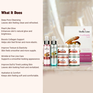 Kit Facial Ayurvédique Professionnel Pearl Pisthi – Formule Éclat et Rajeunissement de la Peau - Product Image 2