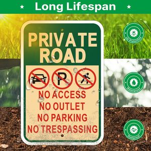 Strada privata di vendita calda nessun segno di <span class=keywords><strong>accesso</strong></span>-alluminio resistente senza ruggine con protezione UV per <span class=keywords><strong>la</strong></span> sicurezza esterna - Product Image 5