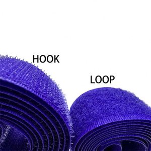 Bande de fixation auto-agrippante en polyester réutilisable personnalisée, Velcro, 25 mm - Product Image 2