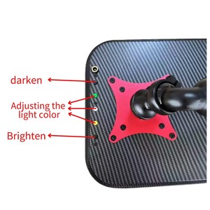 Lampe de réparation de bosses sans peinture (PDR) pour <span class=keywords><strong>voiture</strong></span>, 9 couleurs, intensité réglable, pompe électrique 18V, sans batterie, 40-20cm, pour inspection et réparation des bosses de grêle - Product Image 5
