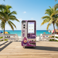 Máquina Expendedora Automática de Helado Suave B83Max en Venta, Máquina de Baja Inversión y Alto Retorno de la Inversión para Pequeñas Empresas