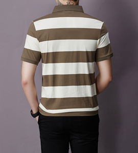 남자의 폴로 셔츠 여러 가지 빛깔의 100% 면 직접 공장 제조 도매 가격 방글라데시에서 주문을 받아서 만들어진 상표 수출 - Product Image 1