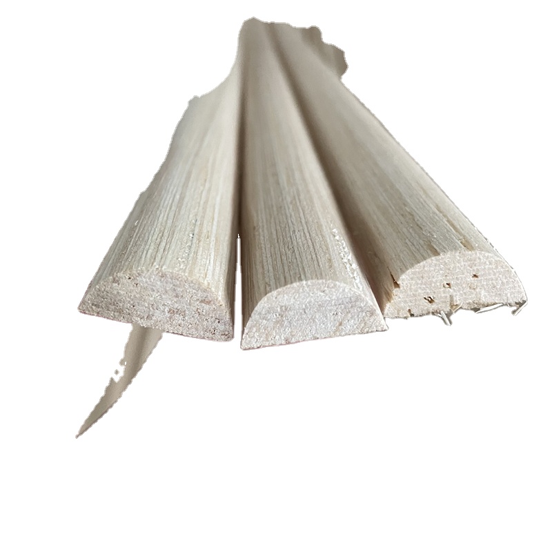 Recon деревянные молдинги проектированный полукруглые разноцветные плоские деревянные молдинги