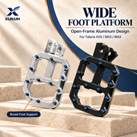 Repose-pieds larges pour moto en alliage d'aluminium CNC pour Talaria XXX MX3 MX4