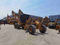 Motoniveladora CAT 120H Usada, CATERPILLAR 120H 120G de Segunda Mano, Tipo Oruga, Bomba de Potencia Diésel, Origen Japón, Maquinaria de Construcción