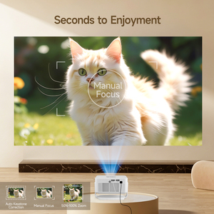 Nuevo Proyector 2026 de Molde Privado 720P HY300 400 ANSI con Control Remoto IR, Corrección Trapezoidal Automática, WiFi 6, BT5.4, Portátil, Compatible con 8K - Product Image 3