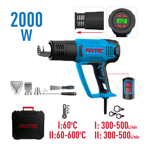 Pour FIXTEC 2000W, modèle de contrôle de température numérique LCD haute performance de qualité industrielle pour le bricolage, puissance FHG2000D - Product Image 2