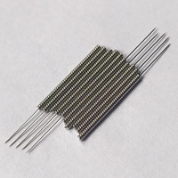 Aiguilles d'acupuncture jetables stériles pour le visage, 0.16x7mm, 0.18x7mm, 500 pièces