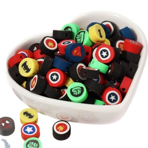 Cuentas Redondas de <span class=keywords><strong>Arcilla</strong></span> Polimérica de Superhéroes, de Cerámica y Porcelana, Coloridas, 500 Piezas, 1 Bolsa, Sueltas, Hechas a Mano, para Hacer Joyas, Pulseras y Collares de 10 mm - Product Image 5