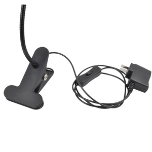 Lampe de bureau LED au design moderne avec col flexible et pince pour lampe de lecture, CRI élevé 95, économie d'énergie, lampe de table pour salon - Product Image 6
