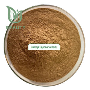 Food Grade Quillaja Saponaria Bark Powder Alta Qualidade Orgânica 90% Saponinas Extract Teste UV para Suplementos Herbal Cosméticos - Product Image 2