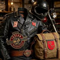 Pins en émail moulé vintage à thème moto drapeau, badges de revers en métal rétro, souvenir personnalisé, cadeau pour collection de vestes et chapeaux de motard