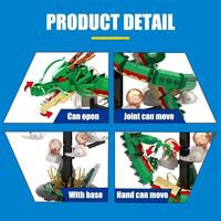 DK5007 MOC Kreatives Modell DIY Montage-Bausteine DIY Lernspielzeug für Kinder Geschenk 1826 Teile Baustein-Sets