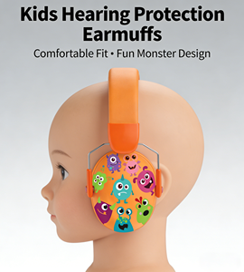 Audífonos Infantiles con Cancelación de Ruido ENC, Reducción de Ruido de 29dB para Protección Auditiva de Niños Pequeños, Material ABS - Product Image 6