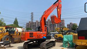 Excavatrice amphibie Hitachi de 20 tonnes ZX200-3G du Japon avec pompe à moteur Hino Isuzu et composants du moteur central inclus - Product Image 2