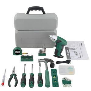 Lithium Ion Drill Driver 4V 1300mAh Mini Electric Screwdriver Household <b>Power</b> <b>Tool</b> Set - Product Image 2