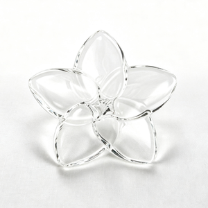 Adornos de Flores de Cristal al por Mayor, Estilo Nórdico, Flores de Cinco Pétalos, Decoración para el Hogar, Adornos de Mesa, Múltiples Colores - Product Image 4