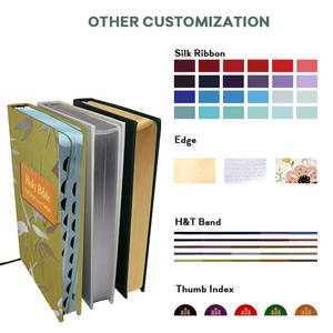 Servicio de Impresión de <span class=keywords><strong>Biblias</strong></span> Personalizadas con Bordado en Tela, Impresión Bajo Demanda, Tapa Blanda, Índice por Índice, Biblia Sagrada Impresa - Product Image 4