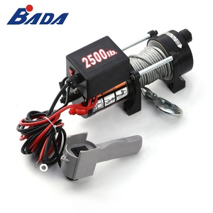 بدى 2500lbs 12V/24V DC سيارة صغيرة رخيصة سلك حبل ونش كهربائي - Product Image 3