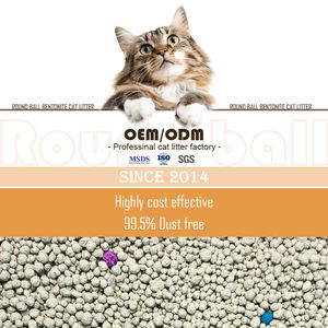 Fabrieksdirect verkoop 5l 4kg Klontvormende Bentonite Kattenbakvulling Arena Para Gatos - Product Image 5