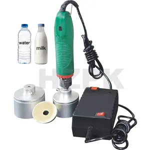 HZPK 25-35mm Electric Bottle Pneumatic Handheld Manual Capping Machine Plastic Bottle/ Bottle Capper