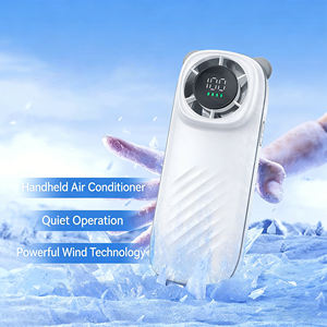 Nuevo mini ventilador USB recargable de alta velocidad con 100 configuraciones de velocidad, ventilador portátil de bolsillo con forma de oso. - Product Image 2