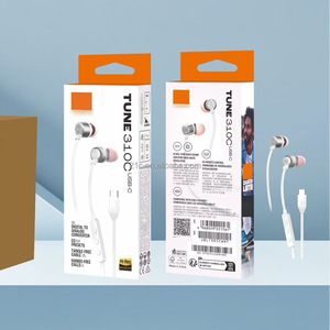 <span class=keywords><strong>Écouteurs</strong></span> intra-auriculaires <span class=keywords><strong>filaires</strong></span> stéréo haute fidélité TUNE 310C avec microphone, connectivité Type-C, embouts d'oreille souples pour un confort durable - Product Image 4