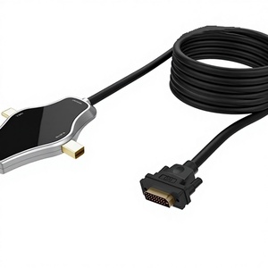 USB3.1 TYPE C+DP+Mini DP to DVI Three-in-one <b>HD</b> Conversion <b>Cable</b> Model D68A D68A USB3.1 TYPE C+DP+Mini DP Supports Three Major D - Product Image 1