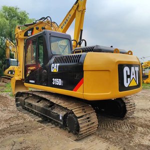 รถขุดไฮดรอลิกตีนตะขาบ Caterpillar CAT 315D2 สีเหลือง 13 ตัน เครื่องยนต์ C4.4 แท้ ชั่วโมงการทำงานต่ำ เครื่องจักรก่อสร้าง - Product Image 2
