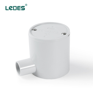 Plastic Round Box Plastic Pipe Factory Custom Plastic Waterproof Enclosure PVC Deep Way Round J BOX Junction Box