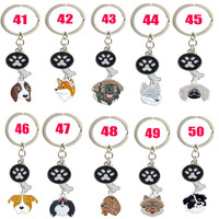 50 Porte-clés chien Golden Retriever, Porte-clés animal de compagnie, Cadeau promotionnel, Porte-clés transfrontalier