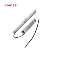Penggerak LED Daya Konstan Darurat Eimossi Paket Baterai Ni-Cd/Ni-MH Cadangan 3 Jam AC 220V 3W/6W untuk Lampu Panel Penggunaan Bangunan