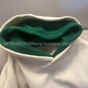 Sudaderas con Capucha de 80% Algodón y 20% Poliéster, Tejido de Punto, Corte Regular, Mangas Largas, Color Invertido, Capucha Doble con Orificio para el Pulgar - Product Image 1