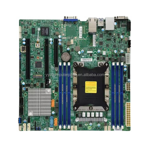 X11SPM-F แพคเกจอุตสาหกรรมมาเธอร์บอร์ดสำหรับ Supermicro SINGLE Server C621 MicroATX GbE LAN SATA3 (6Gbps) DDR4 LGA-3647 X11SPM-F - Product Image 1