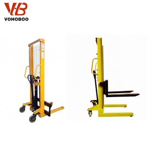 Draagbare 500Kg Laadcapaciteit Elektrische Zelfliftende Palletstapelaar 1300Mm Hoogte Lifter Concurrerende Prijs Handmatige Heftruck - Product Image 2