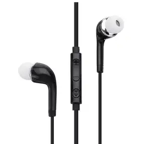 Fone de ouvido esportivo com fio S4 j5, fone de ouvido intra-auricular de alta qualidade para Samsung Galaxy J3 J7 S2 S3 S5 S6 S7 S8 S9 S10