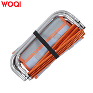 WOQI Modern Iron Small Folding <strong>Stool</strong> Travel Chair <strong>Fold</strong> <strong>up</strong> Lightweight Camping Outdoor Furniture Portable - Product Image 5