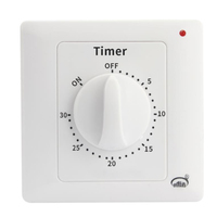 Interruptor eletrônico de contagem regressiva, temporizador digital, plugue de interruptor de controle, tomada ac 220v, 10a, 30min