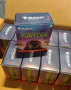 Collezione Personaggi <span class=keywords><strong>Tartarughe</strong></span> <span class=keywords><strong>Ninja</strong></span> Serie Blind Box, Commander Deck, Team Up & Pizza Bundle Set Completo da Collezione - Product Image 3
